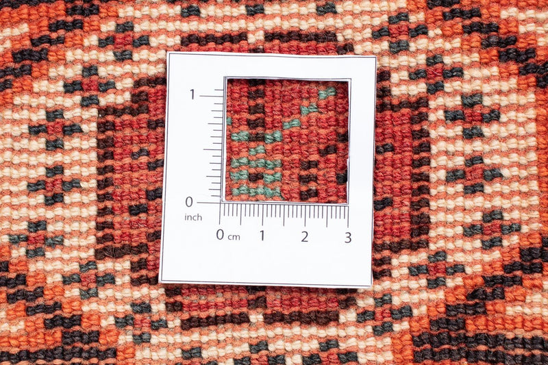 Tapis persan - Nomadic - 192 x 155 cm - rouge clair