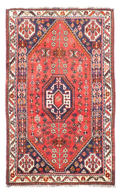 Tapis persan - Nomadic - 170 x 100 cm - rouge foncé