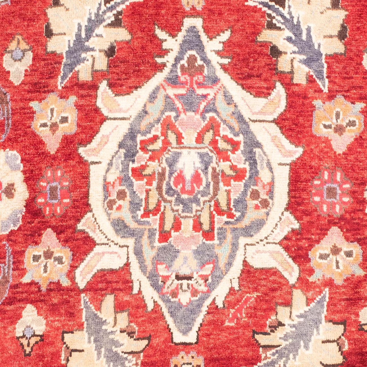 Tapis persan - Nomadic - 160 x 120 cm - rouge clair