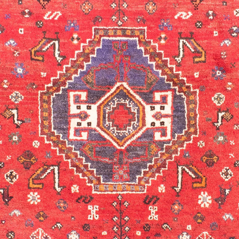 Tapis persan - Nomadic - 152 x 116 cm - rouge foncé