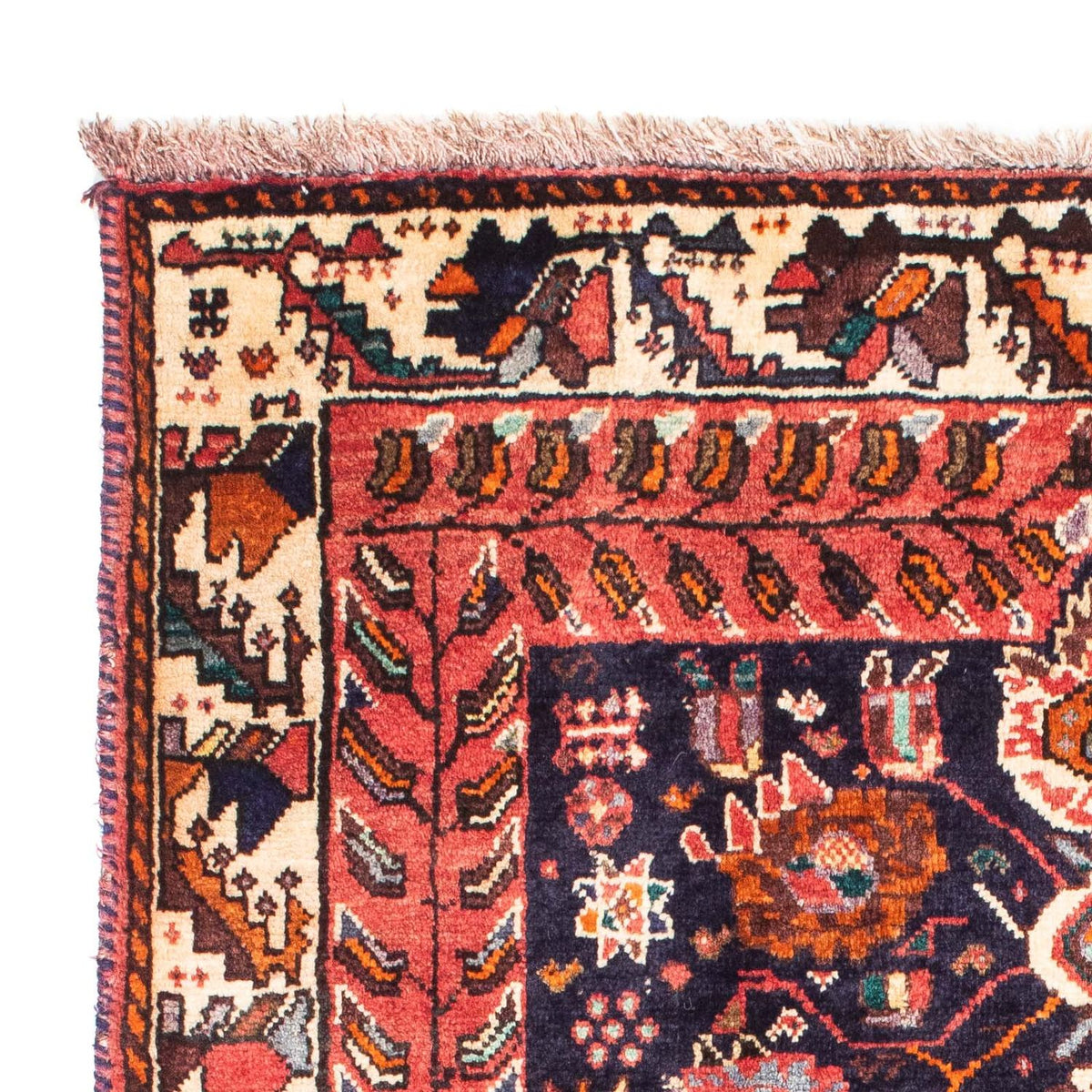 Tapis persan - Nomadic - 165 x 115 cm - bleu foncé