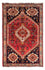 Tapis persan - Nomadic - 160 x 106 cm - rouge foncé