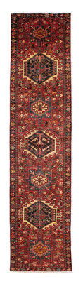 Tapis de couloir Tapis persan - Nomadic - 338 x 75 cm - rouge foncé