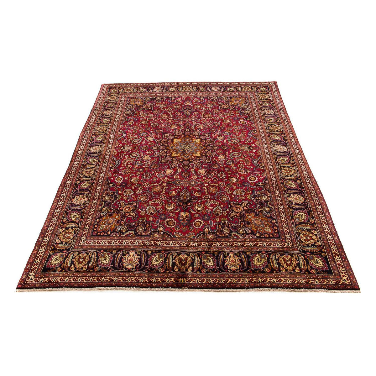 Tapis persan - Classique - 377 x 292 cm - rouge foncé