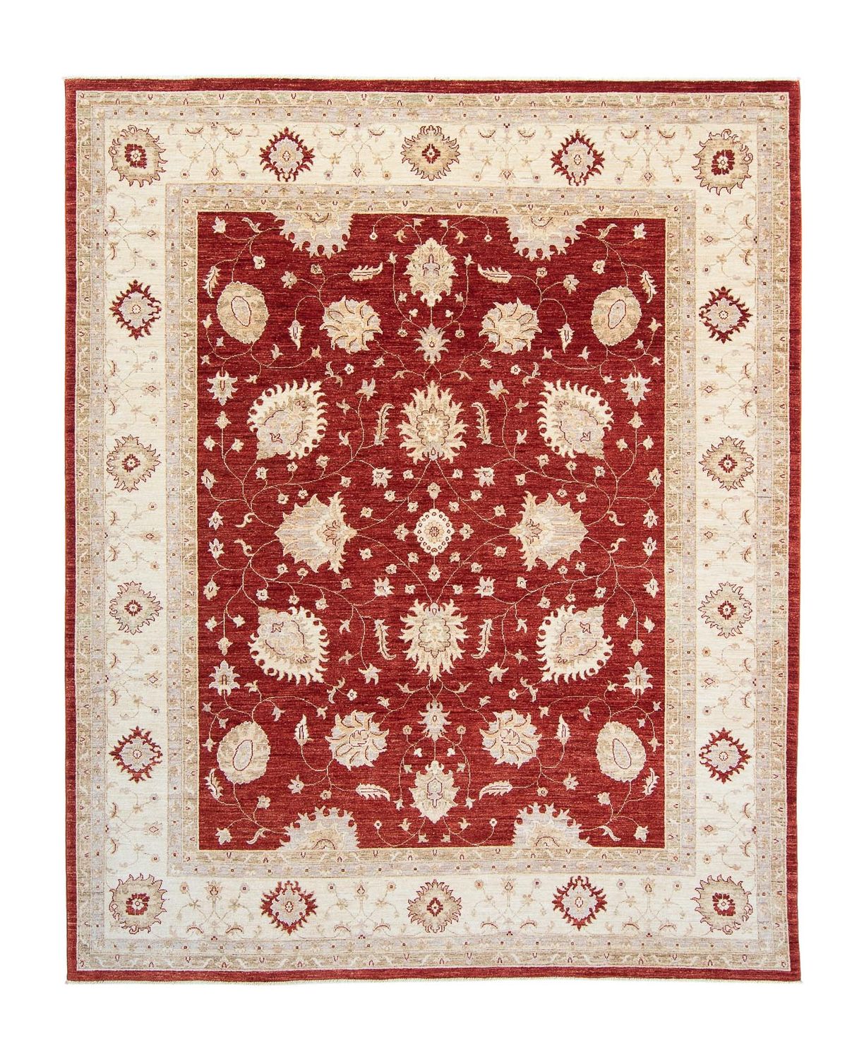 Tapis Ziegler - 298 x 240 cm - rouge foncé