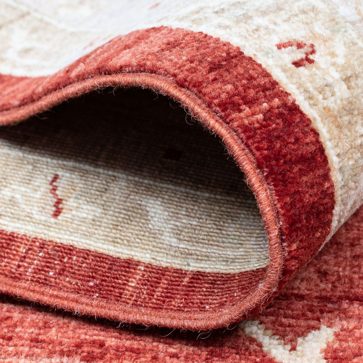 Tapis Ziegler - 298 x 240 cm - rouge foncé