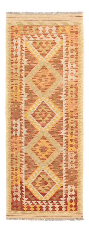Tapis de couloir Tapis Kelim - Splash - 192 x 65 cm - multicolore