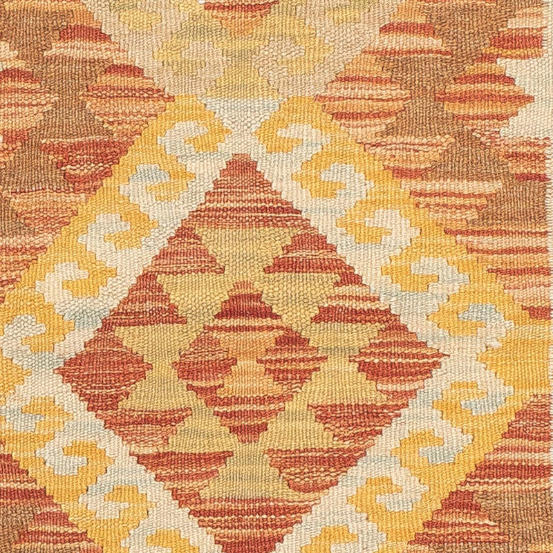 Tapis de couloir Tapis Kelim - Splash - 192 x 65 cm - multicolore