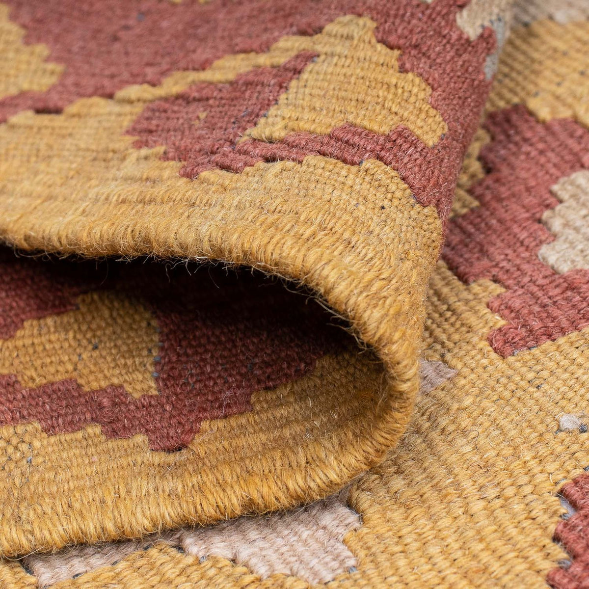 Tapis de couloir Tapis Kelim - Splash - 210 x 64 cm - multicolore