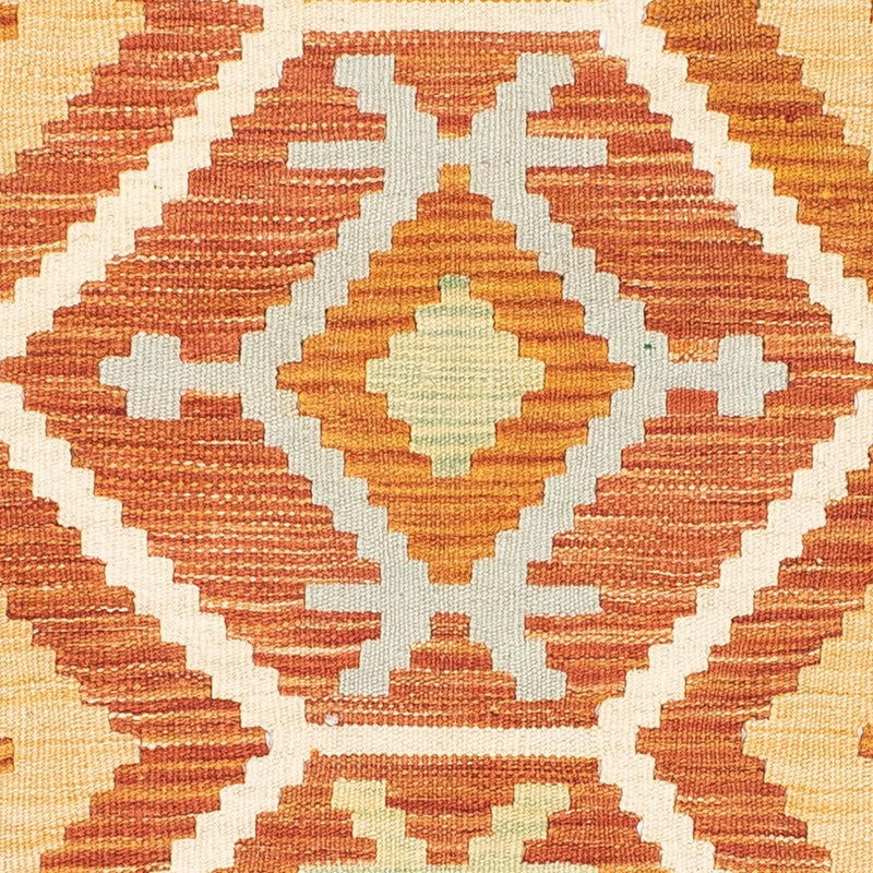 Tapis de couloir Tapis Kelim - Oriental - 205 x 71 cm - rouille
