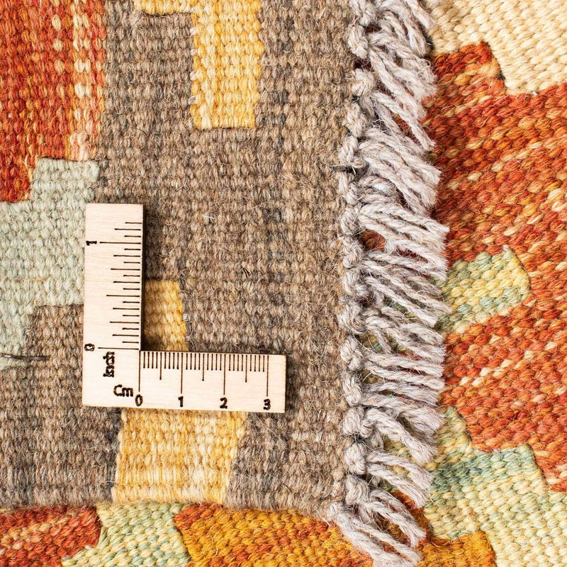 Tapis de couloir Tapis Kelim - Oriental - 205 x 71 cm - rouille