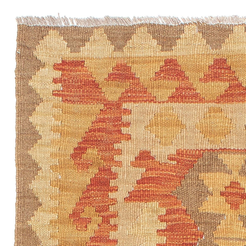 Tapis de couloir Tapis Kelim - Splash - 192 x 61 cm - multicolore