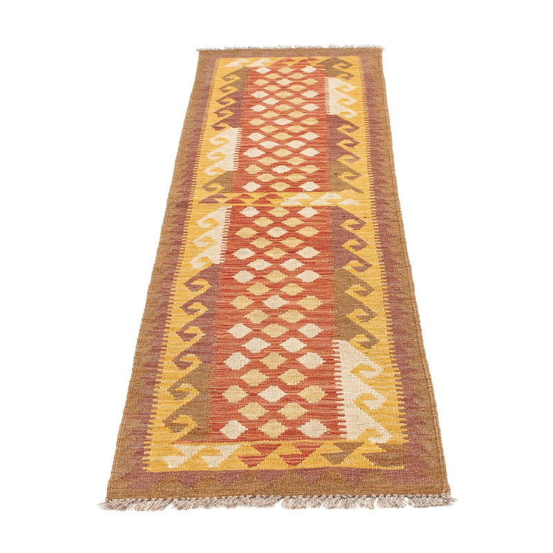Tapis de couloir Tapis Kelim - Splash - 189 x 52 cm - multicolore