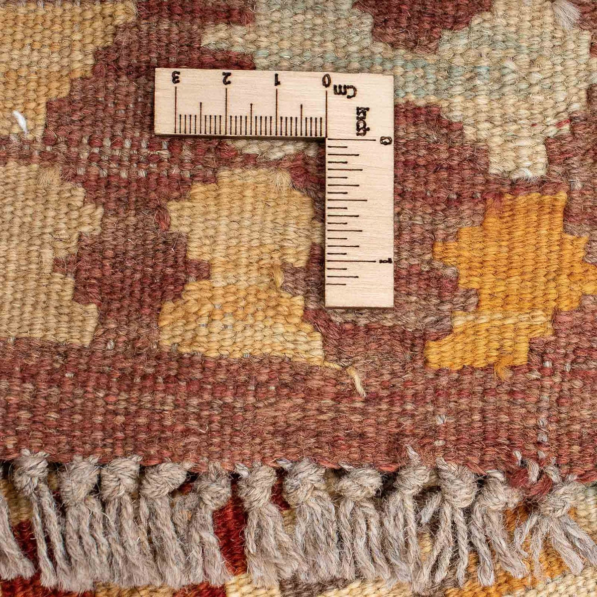 Tapis de couloir Tapis Kelim - Splash - 248 x 49 cm - multicolore