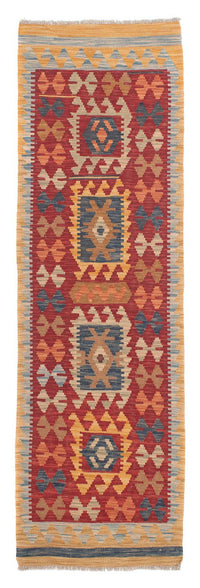 Tapis de couloir Tapis Kelim - Splash - 214 x 63 cm - multicolore
