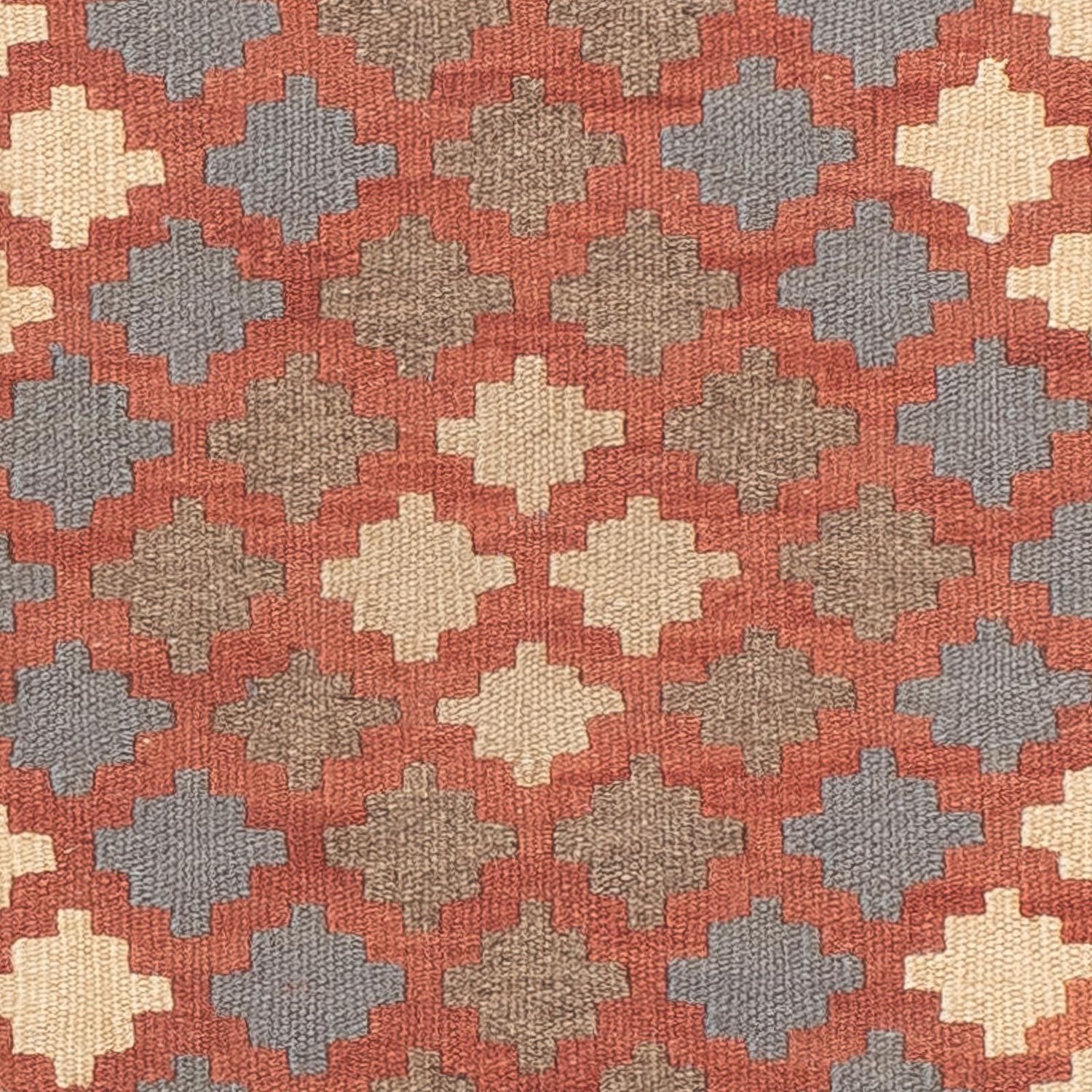 Tapis de couloir Tapis Kelim - Splash - 199 x 57 cm - multicolore