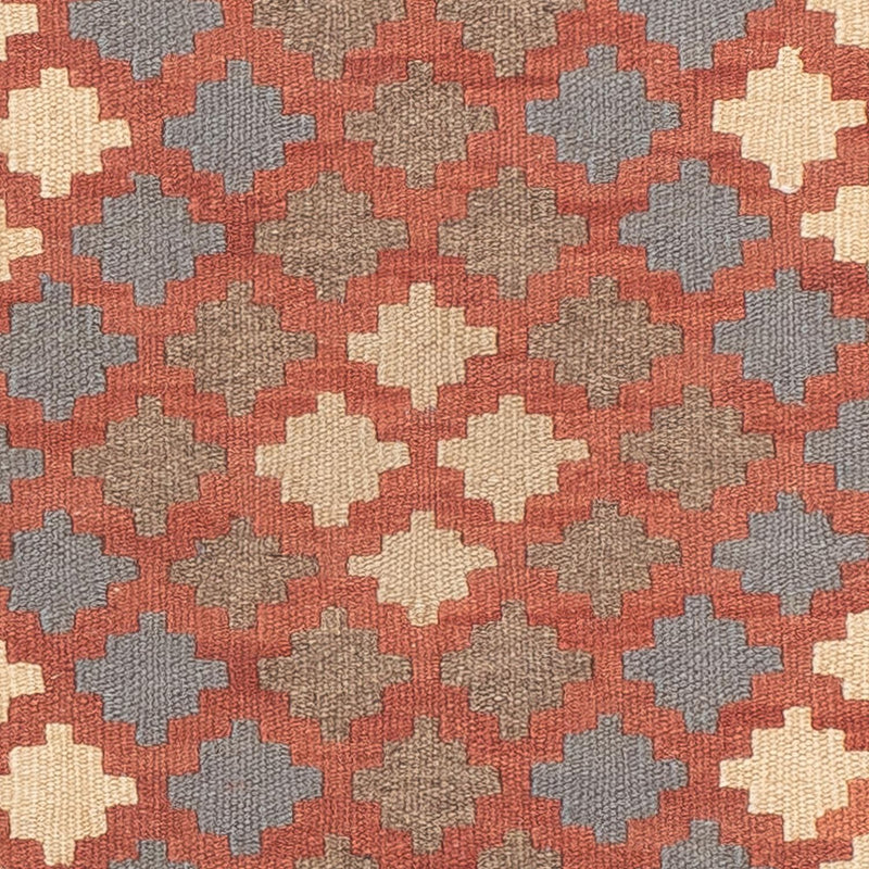 Tapis de couloir Tapis Kelim - Splash - 199 x 57 cm - multicolore