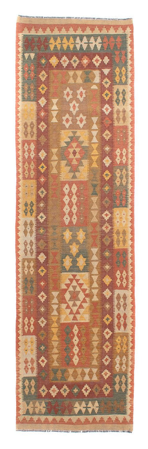 Tapis de couloir Tapis Kelim - Splash - 321 x 91 cm - multicolore