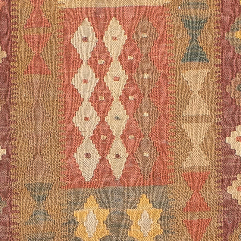 Tapis de couloir Tapis Kelim - Splash - 321 x 91 cm - multicolore