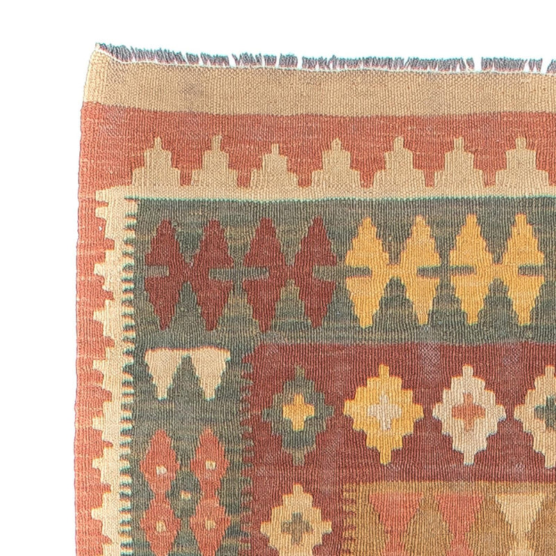Tapis de couloir Tapis Kelim - Splash - 321 x 91 cm - multicolore