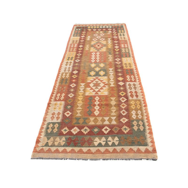 Tapis de couloir Tapis Kelim - Splash - 321 x 91 cm - multicolore