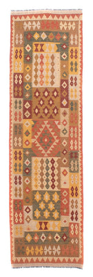 Tapis de couloir Tapis Kelim - Splash - 320 x 88 cm - multicolore