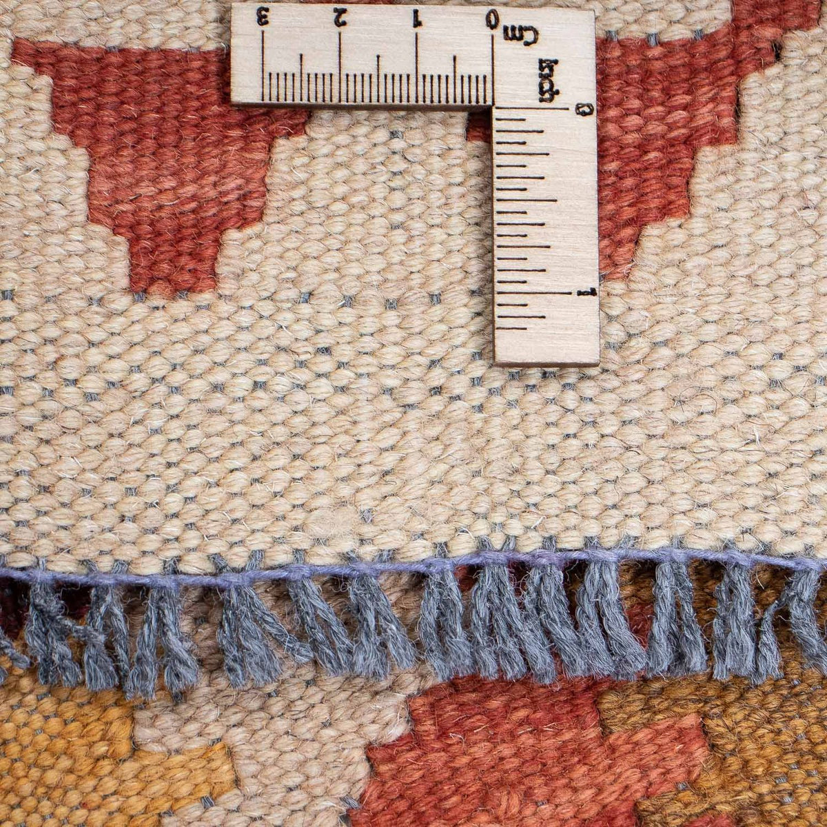 Tapis de couloir Tapis Kelim - Splash - 300 x 84 cm - multicolore