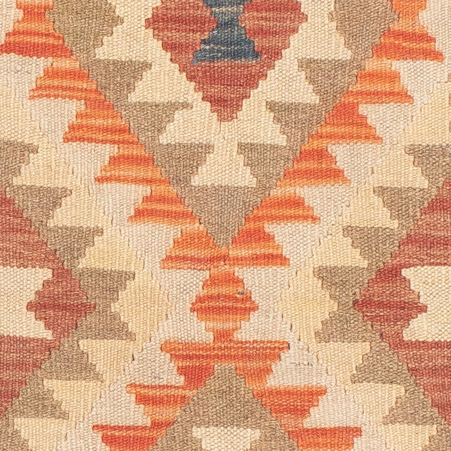 Tapis de couloir Tapis Kelim - Splash - 192 x 56 cm - multicolore