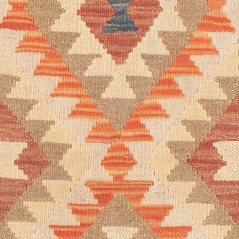 Tapis de couloir Tapis Kelim - Splash - 192 x 56 cm - multicolore