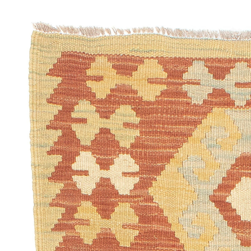 Tapis de couloir Tapis Kelim - Splash - 198 x 61 cm - multicolore