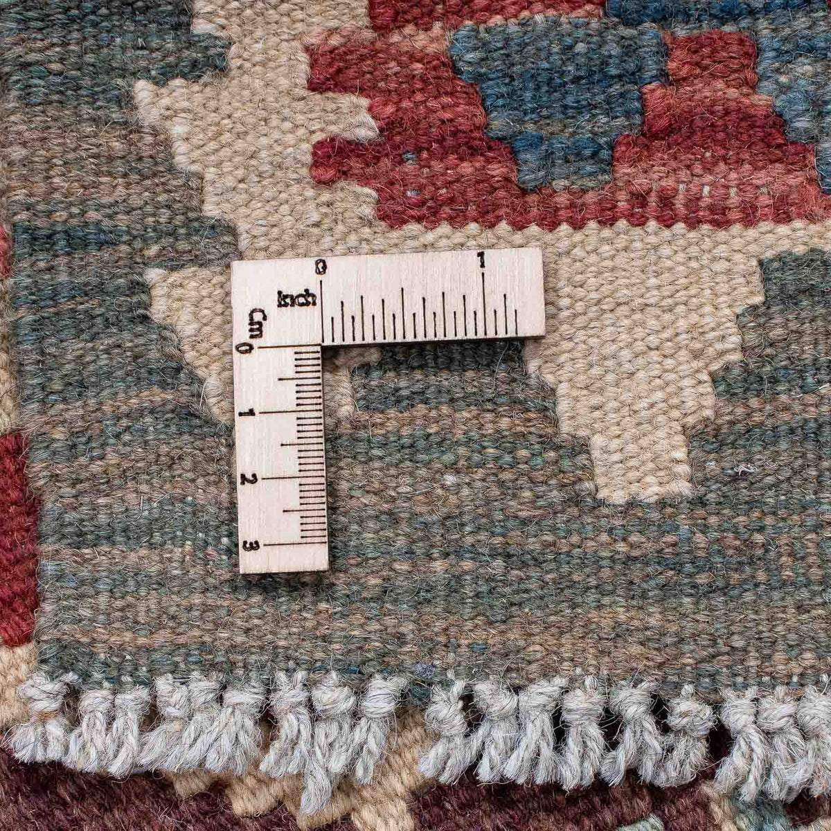 Tapis de couloir Tapis Kelim - Splash - 200 x 67 cm - multicolore