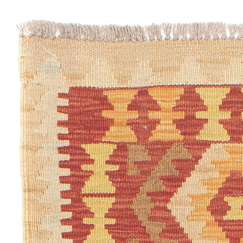 Tapis de couloir Tapis Kelim - Splash - 197 x 56 cm - multicolore