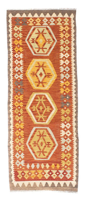 Tapis de couloir Tapis Kelim - Oriental - 191 x 72 cm - rouille