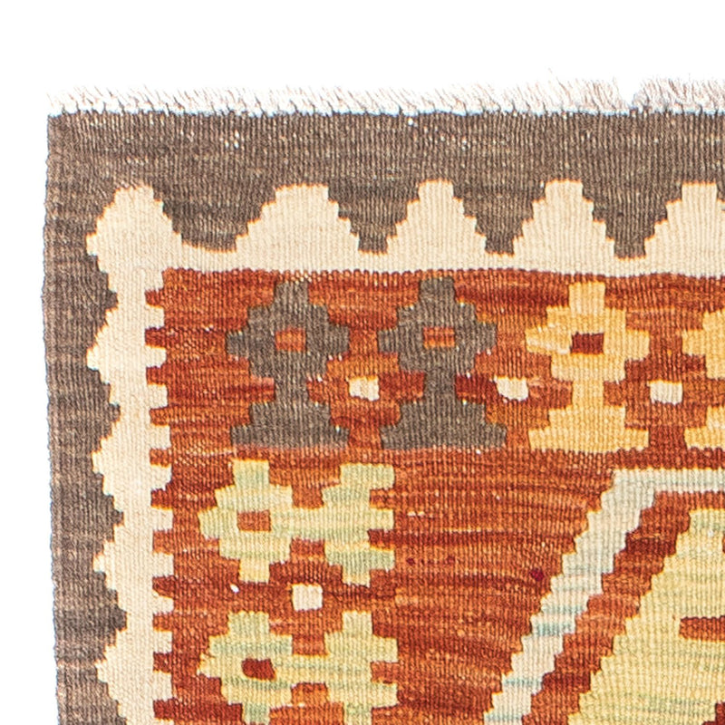 Tapis de couloir Tapis Kelim - Oriental - 191 x 72 cm - rouille