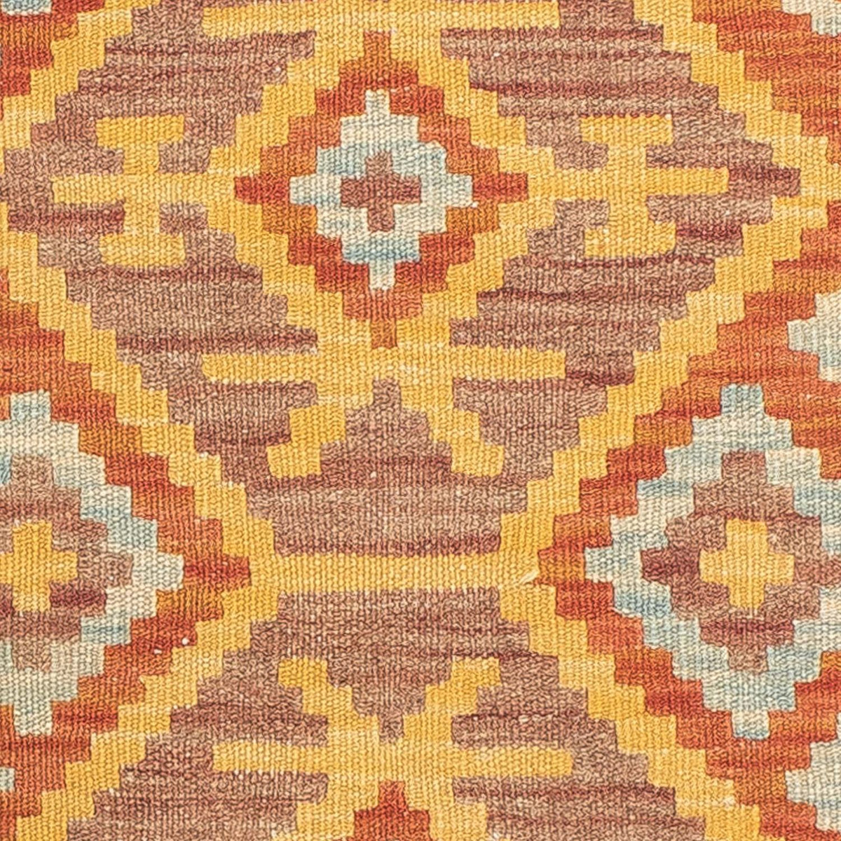 Tapis de couloir Tapis Kelim - Splash - 189 x 69 cm - multicolore