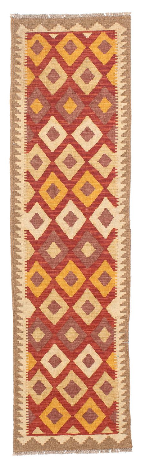Tapis de couloir Tapis Kelim - Splash - 192 x 49 cm - multicolore