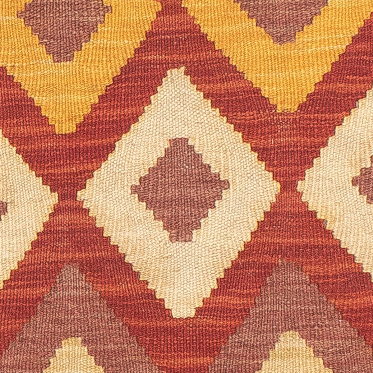 Tapis de couloir Tapis Kelim - Splash - 192 x 49 cm - multicolore