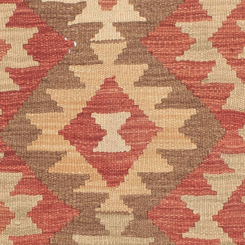 Tapis de couloir Tapis Kelim - Splash - 192 x 97 cm - multicolore