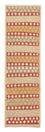 Tapis de couloir Tapis Kelim - Splash - 210 x 56 cm - multicolore