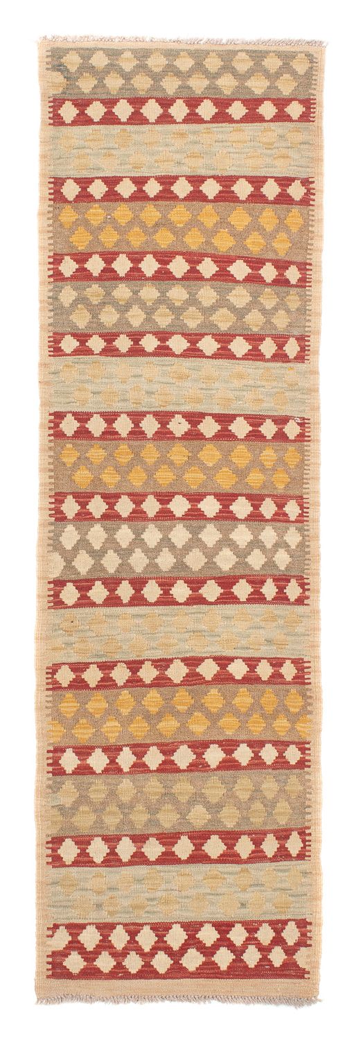 Tapis de couloir Tapis Kelim - Splash - 210 x 56 cm - multicolore