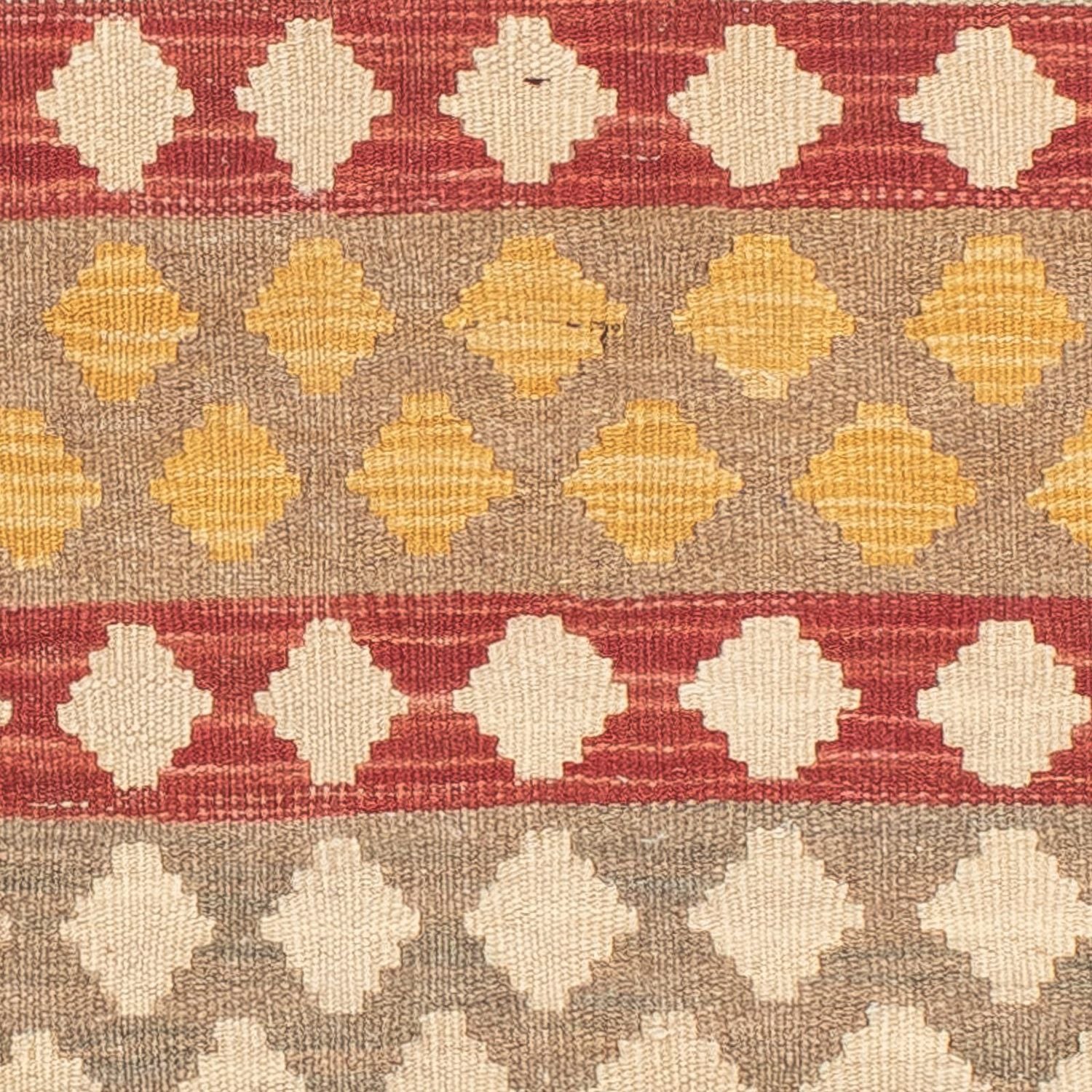 Tapis de couloir Tapis Kelim - Splash - 210 x 56 cm - multicolore