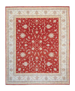 Tapis Ziegler - 292 x 242 cm - rouge