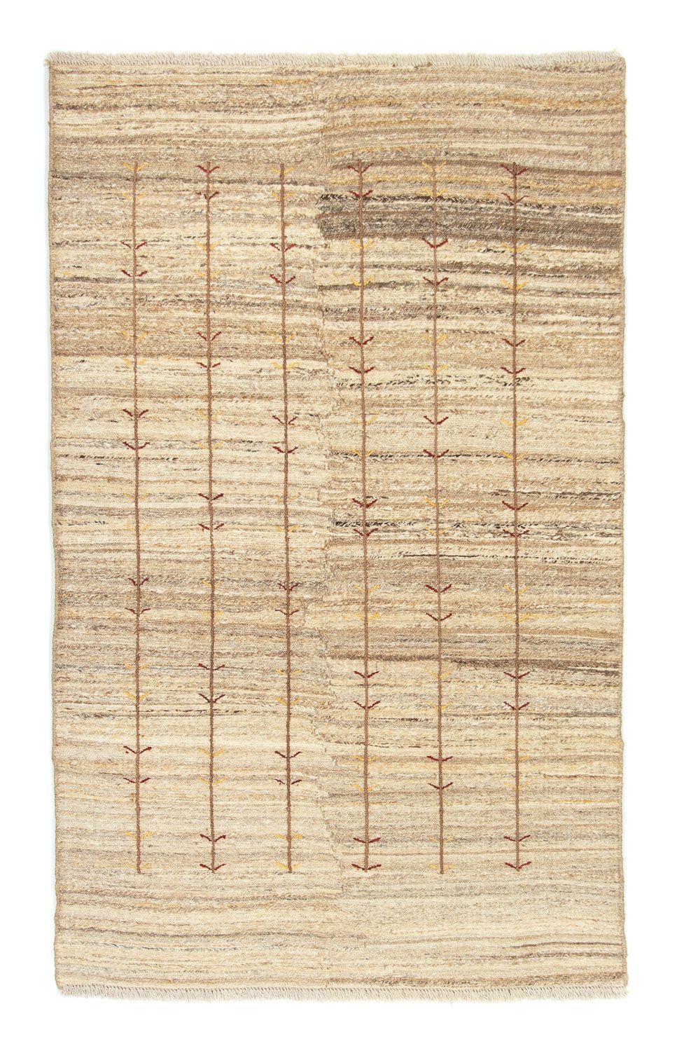 Tapis Gabbeh - Persan - 178 x 110 cm - beige