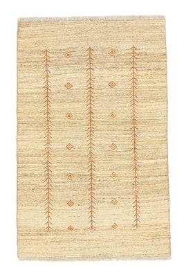 Tapis Gabbeh - Persan - 152 x 98 cm - beige