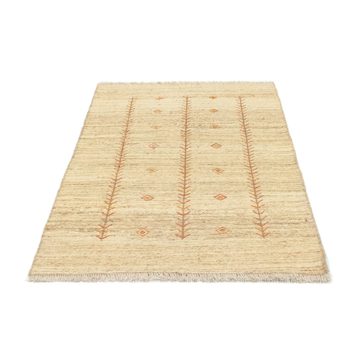 Tapis Gabbeh - Persan - 152 x 98 cm - beige