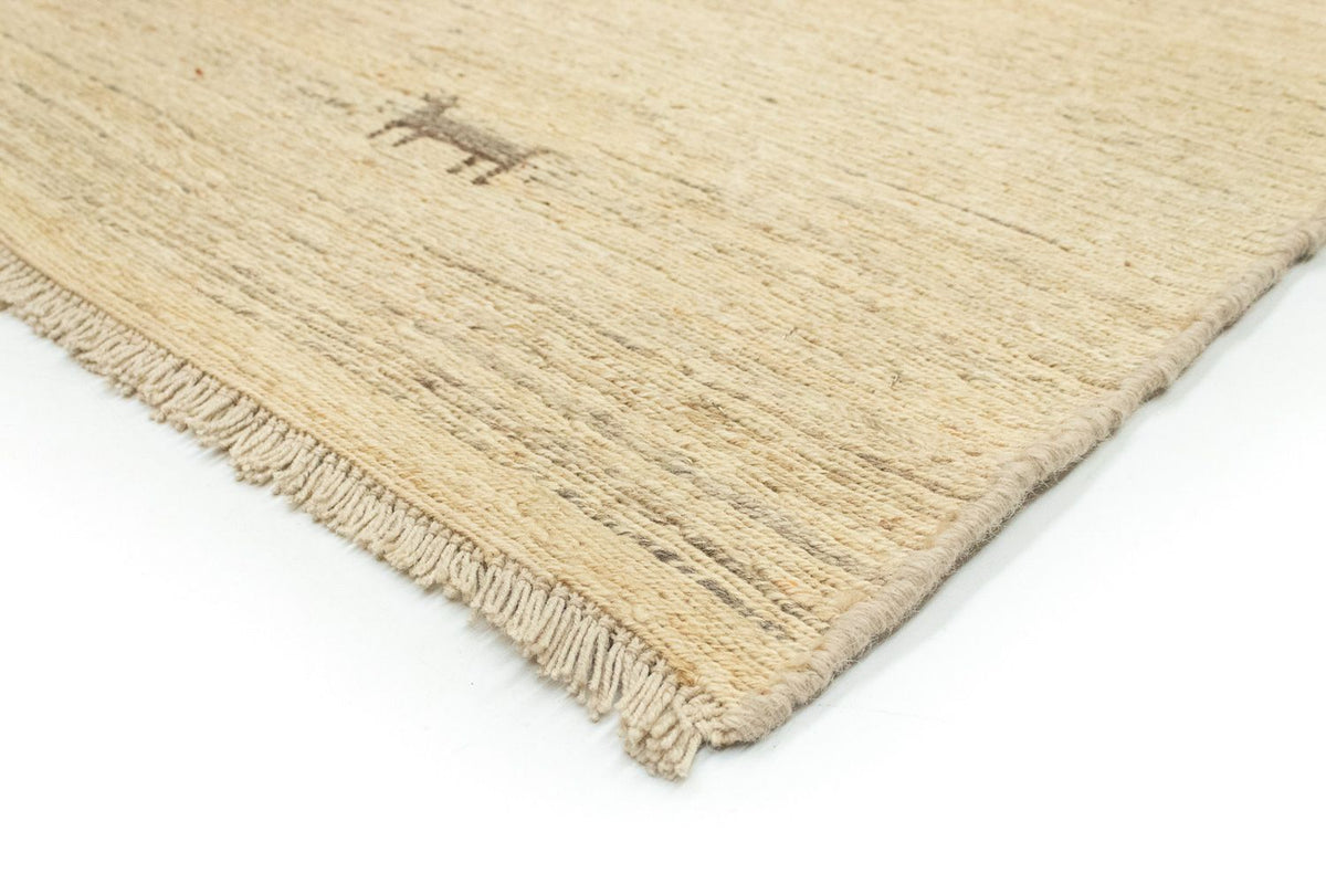 Tapis Gabbeh - Persan - 205 x 138 cm - beige