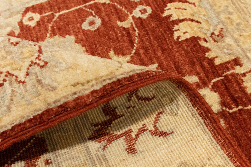 Tapis Ziegler - 118 x 80 cm - rouille