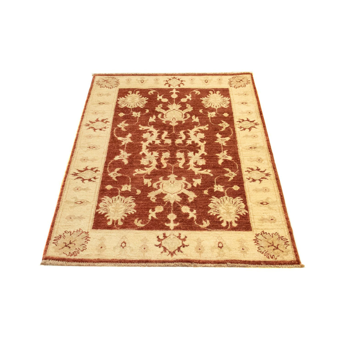 Tapis Ziegler - 116 x 80 cm - rouille