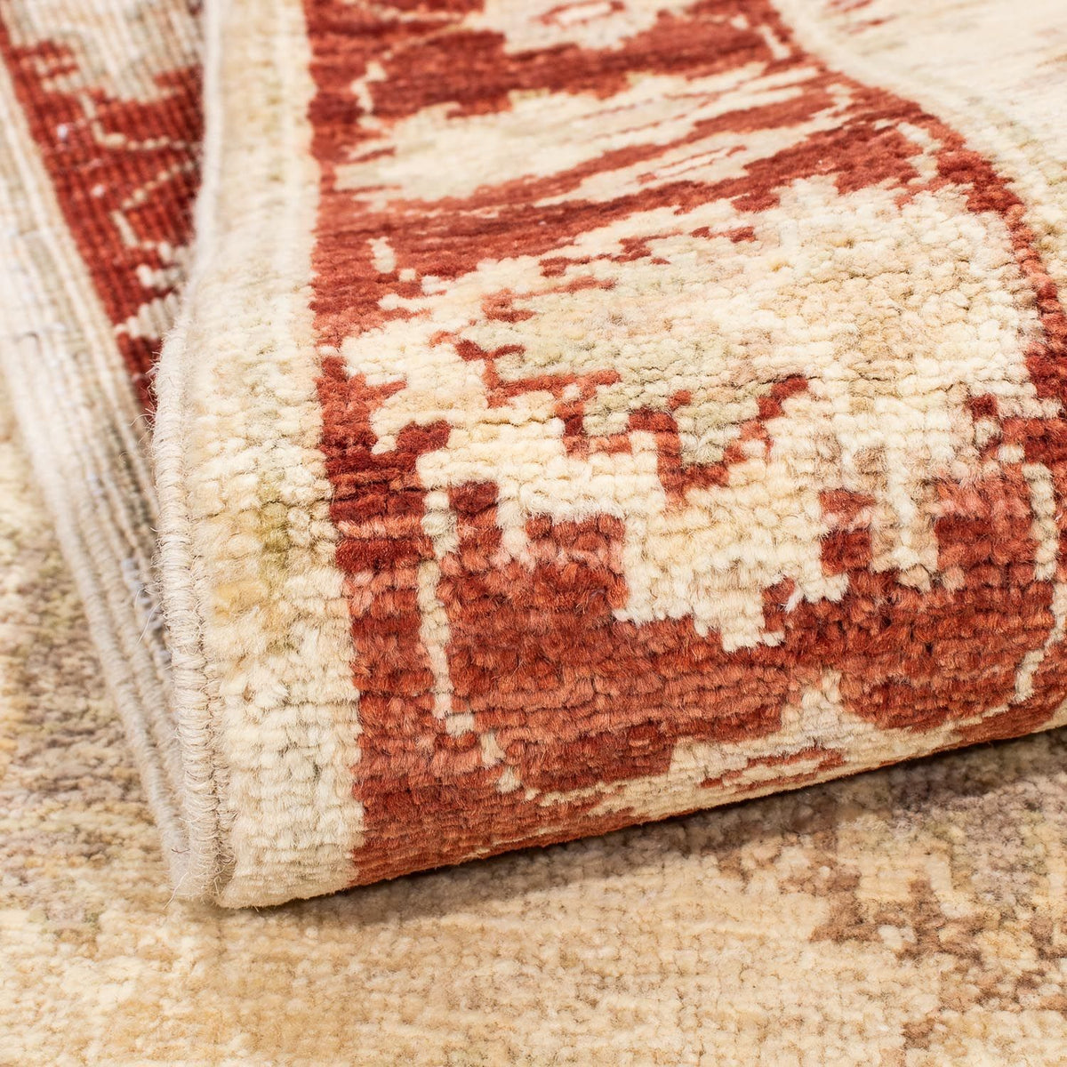 Tapis de couloir Tapis Ziegler - 256 x 78 cm - beige