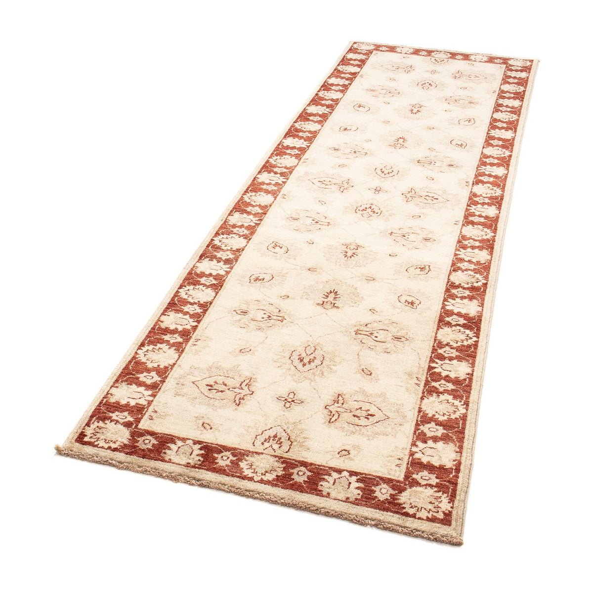 Tapis de couloir Tapis Ziegler - 256 x 78 cm - beige